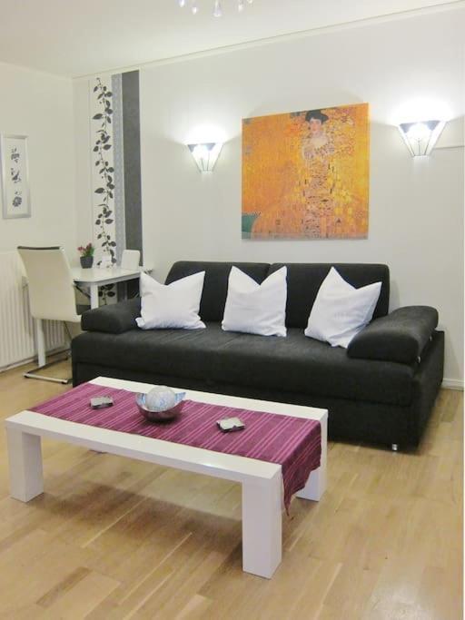 Modernes 1 Zimmer Luxusappartement Kleiner Roland Mit Parkplatz Und Balkon In Bremen Naehe Zentrum Exterior foto