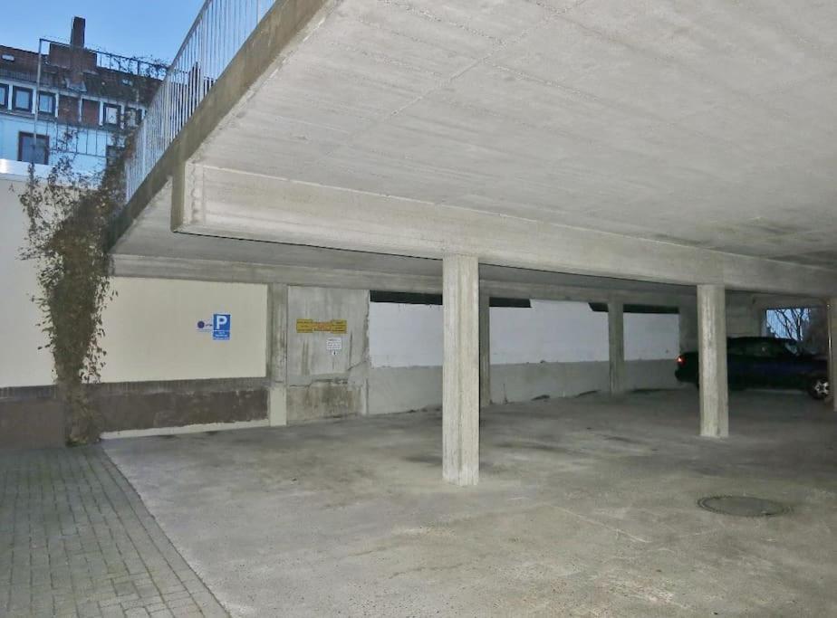 Modernes 1 Zimmer Luxusappartement Kleiner Roland Mit Parkplatz Und Balkon In Bremen Naehe Zentrum Exterior foto